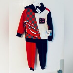 Disney Red and Black Cars Kids Matching Set